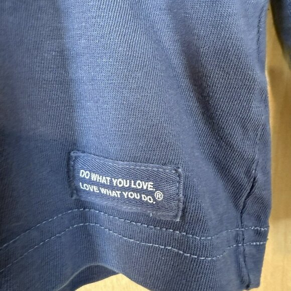 Life is Good Mens L Navy Crusher Holiday Beer Stay Cool Long Sleeve Shirt - Picture 5 of 13